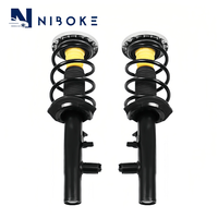 Niboke para BMW X3 F25 X4 F26 Conjunto de resorte helicoidal de Amortiguador delantero con eléctrico 37116797026 37116797028 37126797025