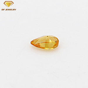 Lumière <span class=keywords><strong>Jaune</strong></span> Pierres Précieuses <span class=keywords><strong>Poire</strong></span> 2*3mm Naturel Citrine Topaze - Product Image 3