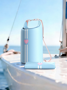 Borsa Mahjong BE Fandean Serie Cuore Rosso 2026 Nuovo Arrivo Borsa a Secchiello Grande Capacità Separazione Umido/Asciutto Doppia Tracolla - Product Image 2