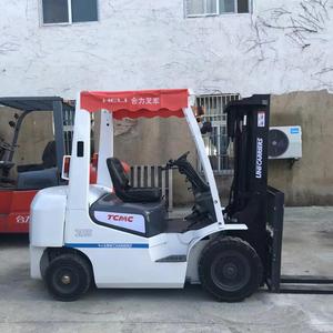 Used Forklifts 2T TCM Diesel Forklift Truck Fast Delivery Used in Warehouse for <b>Transporting</b> Terrain Forklift Used Machinery - Product Image 6