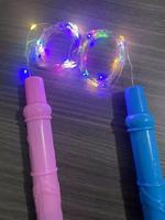 Ballons Bobo LED à bulles rondes personnalisées de haute qualité avec bâton décor et jouet d'événement de célébration du nouvel an