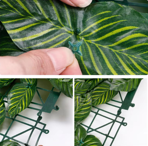 في الهواء الطلق فو الجدار الأخضر شاشة 05 متر بواسطة 1 متر 3 متر لوحة مع شبكة معززة للحديقة سياج الخصوصية وديكور المناظر الطبيعية - Product Image 4