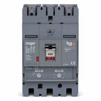 Disjoncteur à boîtier moulé H3+ P160M AC MCCB 3P 4P 63A 50kA à déclenchement réglable IEC 60947-2 Certifié CE CB