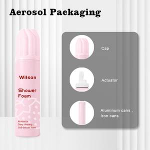 265ml Busa Mandi Busa Tubuh Kustom OEM ODM <span class=keywords><strong>AEROSOL</strong></span> Pabrik Kosmetik Produsen Losion Tubuh Busa Pemasok - Product Image 3