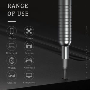 King'sdun Multi-bit <b>Screwdriver</b> <b>Set</b> 20-40pcs Aluminum Handle Matte Finish Interchangeable Bits <b>Torx</b> Hex Bit Tool Kit - Product Image 5