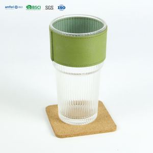 Sous-verre rond en liège antidérapant et durable avec design et couleur personnalisables pour bar à expresso, brasserie artisanale, pub, usage promotionnel - Product Image 3
