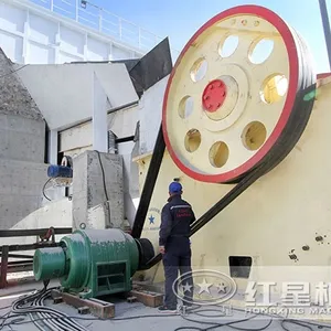 PE Agregat Granit Jaw Crusher PE900X1200 untuk Kapasitas 300-400TPH dari Cina