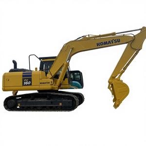 Excavadora Komatsu PC160 16T con Motor Cummins, Bomba Hidráulica y Engranajes para Reemplazo de Alcantarillado Urbano y Renovación de Tuberías de Agua - Product Image 1