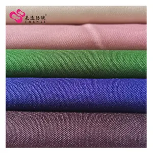 Colorful Plain Dyed 100% Polyester Plain Weave Minimatt For Suit 210g/m To 280g/m