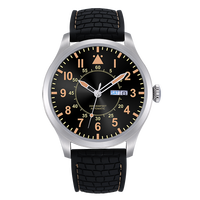 Montres mécaniques de plongée en acier, étanches, à double calendrier, de conception et fabrication usine, similaires aux modèles existants, pour marque privée