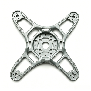 Châssis de quadricoptère en alliage d'acier inoxydable usiné CNC, châssis de drone de course FPV en aluminium durable, fabriqué selon vos plans - Product Image 4