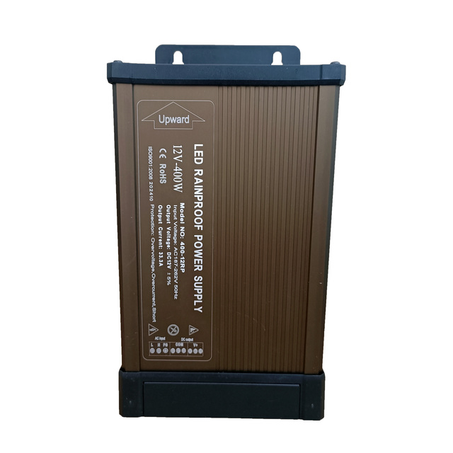 Hot Selling High Quality Rainproof 220V 12V Single Output LED Power Supply 300W 400W for Signage Board