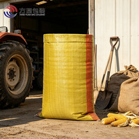 Sacs tissés en PP imprimés sur mesure 20kg 25kg 50kg pour l'emballage de riz, farine et aliments pour animaux