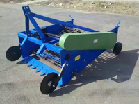 Machines de récolte de pommes de terre à une rangée montées sur tracteur/petite pelleteuse de patates douces/tracteur de marche récolteuse d'arachides