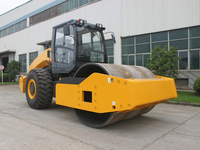 Compacteur à rouleau à tambour unique CLG6114E de 14 tonnes