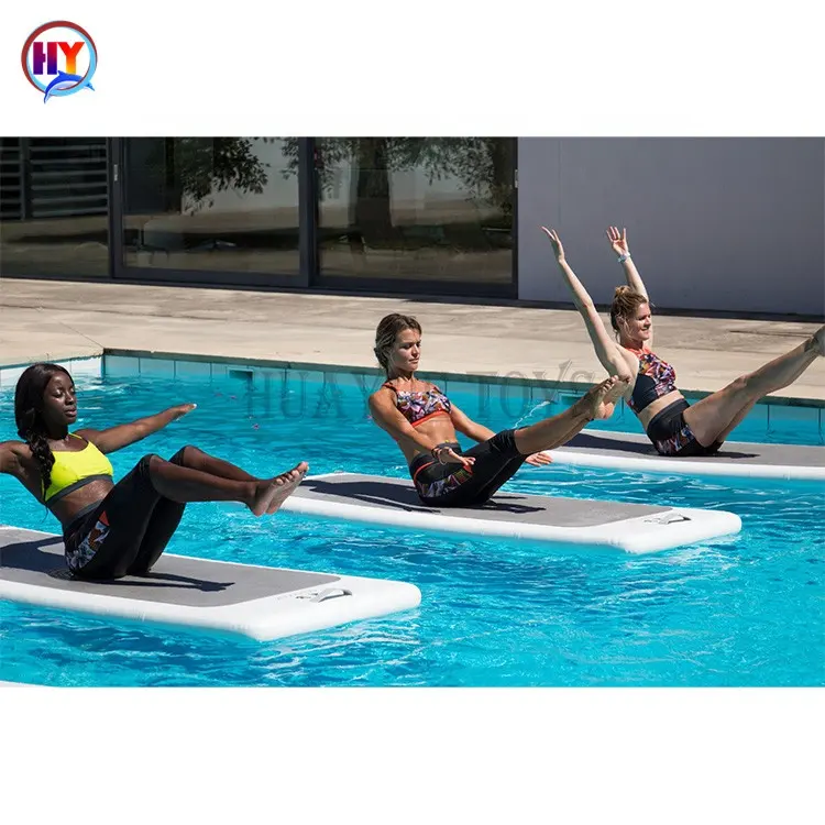 Надувной водный плавающий коврик yogo, коврики для тренажерного зала/гимнастический коврик хорошего качества для дома