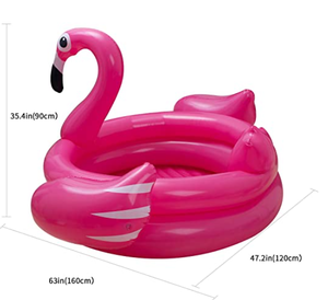 <span class=keywords><strong>Kiddie</strong></span> bơm hơi đệm Flamingo Hồ bơi cho bé trẻ em trẻ sơ sinh utdoor trong nhà sân sau mùa hè bên nước - Product Image 2
