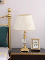HJ HOME Nordic American Modern Simple Home Luxury Warm Creative Wedding Room Table Bedroom Bedside Crystal Table Display