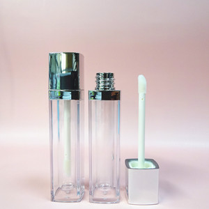 Tubos vacíos de brillo labial de 4.5ml, tubos de plástico vacíos para cosméticos, tubo de brillo labial de material AS PETG con tapa de rosca. - Product Image 5