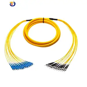 Câble de tronc optique à 24 fibres Câble de coffre à fibres optiques CABLE DE FIBRE D'ÉCHAPPEMENT 24 BRINS