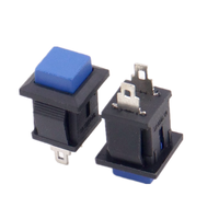 DS-430 petit bouton d'action carré à réinitialisation automatique sans verrouillage interrupteur à clé d'alimentation toujours allumé, appuyez sur