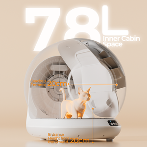 Caja de Arena Inteligente para Gatos, con Control por Aplicación, para Espacios Grandes, Fácil de Limpiar, Autolimpiable, para Tiendas de Mascotas - Product Image 5