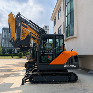Miniexcavadora Develon DX60D Nueva del Año 2026 con Motor CE EPA, Excavadora Pequeña Doosan DX60 DX70 DX80 en SHIWEN - Product Image 2