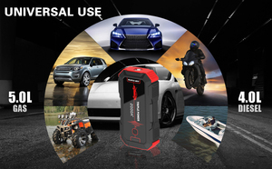Démarreur de voiture haute puissance, nouvelle conception 2025, démarreur de voiture portable multifonction, batterie au lithium portable, démarreur de voiture - Product Image 2