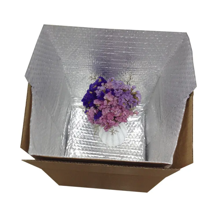 Penjualan Terbaik Lapisan Kotak Insulasi Foil Gelembung Logam Tahan Panas