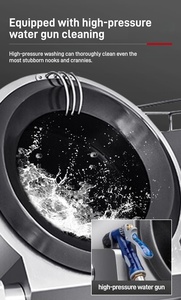 Máquina Automática para Saltear con Gas, con Fregadero, Equipo Comercial para Restaurantes, <span class=keywords><strong>Wok</strong></span> Robótico de Acero de Grado Alimenticio - Product Image 5