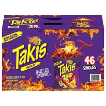 Takis, скрученные чипсы из тортильи, Fuego, острый Чили и лайм, лимитированная серия, СИНИЙ ПЕРЕЦ
