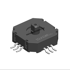 SOUNDWELL Potenciómetro basculante de película de carbono con mango de plástico RJ18 de 18 mm, CA 50 V, modelo RJ1802NOX0X-VA2 - Product Image 3