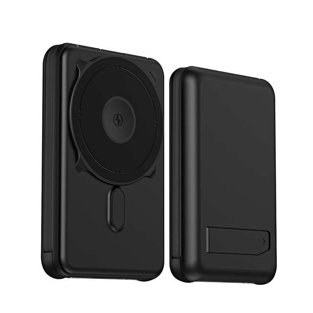Portable 10000mAh PD 22.5W Fast Charging Wireless Magnetic Charger External Battery Pack Cable Holder Power Banks Power Station