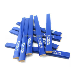 Basswood 7 inci kualitas tinggi dicat tubuh HB 4H Lead Octangle pensil tukang kayu - Product Image 6