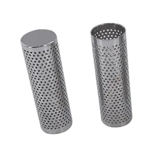 Perforated 316l 304 Stainless Steel Round Cylinder Screen Wire Mesh Filter Tubes