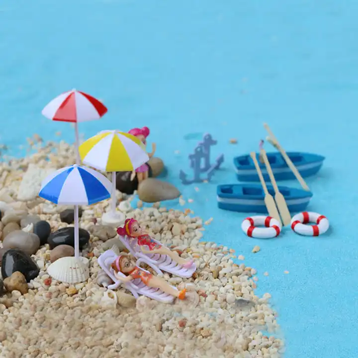 Source Océan plage Style Miniatures pare-soleil artificiel