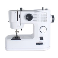 FHSM-638 Nouvelle Machine à Coudre Surjeteuse Portable Multifonctionnelle à Double Aiguille et 40 Points pour Usage Domestique 2025