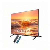 Televisor QLED 4K UHD Inteligente Android 15.0 de 32 a 65 Pulgadas, 120Hz, para Juegos, Directo de Fábrica