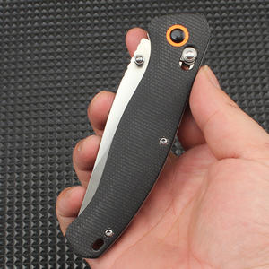 Couteau pliant <span class=keywords><strong>Mitaka</strong></span> à roulement à billes en acier D2, vente en gros d'usine, couteau de survie portable pour le camping en extérieur - Product Image 4