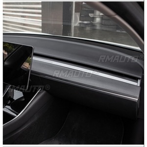 Para Tesla Model Y 3 2025+ Consola Central, Panel de Instrumentos Segmentado, Tira Decorativa Interior Larga, Kit de Carrocería, Accesorios para Automóviles - Product Image 4