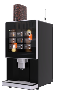 Machine à café expresso de bureau avec <span class=keywords><strong>lecteur</strong></span> de pièces, billets et cartes, 16 boissons - Product Image 3