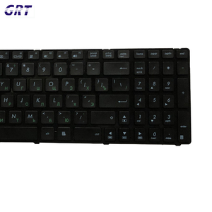 Nuevo Teclado Original para Portátil RU para Asus K50 K50IN K61 K50X K50A K50AB K50IJ K50ID P50, Diseño Ruso Negro, OEM, Sin Marco - Product Image 4