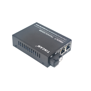 TINCAM 2RJ45 Ports POE <strong>Switch</strong> 10/100M <strong>Single</strong> <strong>Mode</strong> Dual Fiber Watchdog 1SC Port AI Optic Security <strong>Switch</strong> for CCTV IP Camera PC - Product Image 3
