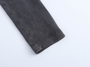 Taop & Za mùa thu <span class=keywords><strong>2025</strong></span> mới của phụ nữ thời trang Vòng cổ dài tay áo gân T-shirt với không đối xứng <span class=keywords><strong>HEM</strong></span> và vành đai 0085309 - Product Image 4