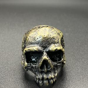 Anillos de Acero Inoxidable 316L, Anillo Gótico de Calavera de Demonio, Estilo Punk, Anillo de Cuerno Largo, Accesorios para Hombre, Anillo de Estilo Vintage - Product Image 2