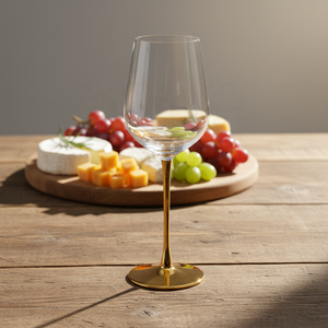 Verre à vin rouge <span class=keywords><strong>de</strong></span> luxe en cristal coloré électroplaqué or, <span class=keywords><strong>coupe</strong></span> à <span class=keywords><strong>champagne</strong></span> créative en <span class=keywords><strong>forme</strong></span> <span class=keywords><strong>de</strong></span> bougie - Product Image 6