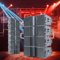 Enceinte linéaire double K208 de 8 pouces à 2 voies Système de sonorisation DJ Équipement audio de scène Enceintes passives Boîte