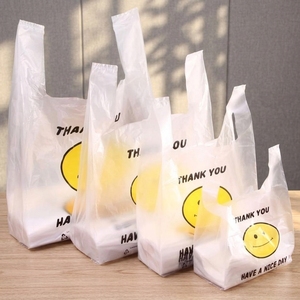 Bolsa de Plástico para Camisetas con Asa de HDPE de Alta Calidad, Reciclable, Personalizable, con Certificación ISO/CE, Ideal para Tiendas de Conveniencia - Product Image 4