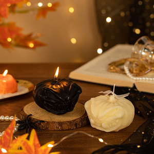Accesorios para fotos, Festival de aromaterapia, para el hogar Decoración de cumpleaños, regalo de Año Nuevo, calabaza de Halloween, vela perfumada en forma de bruja - Product Image 4
