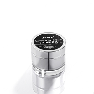 JTING 2024 Nouveau Gel Semi-Solide Universel Effet Araignée Sans Résidu Transparent pour Poudre Chromée - Product Image 6
